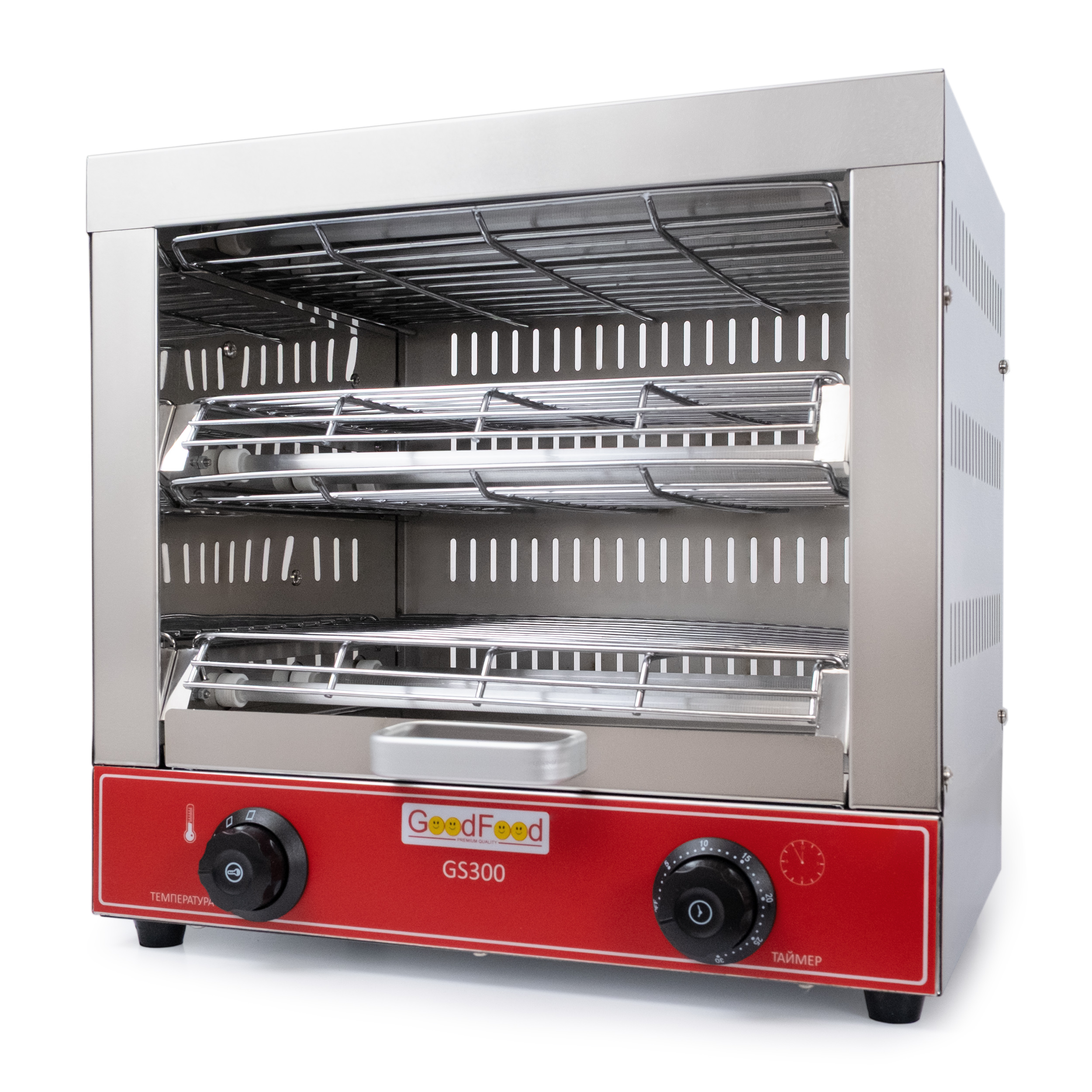 Гриль саламандра электрический GoodFood GS300 DOUBLE