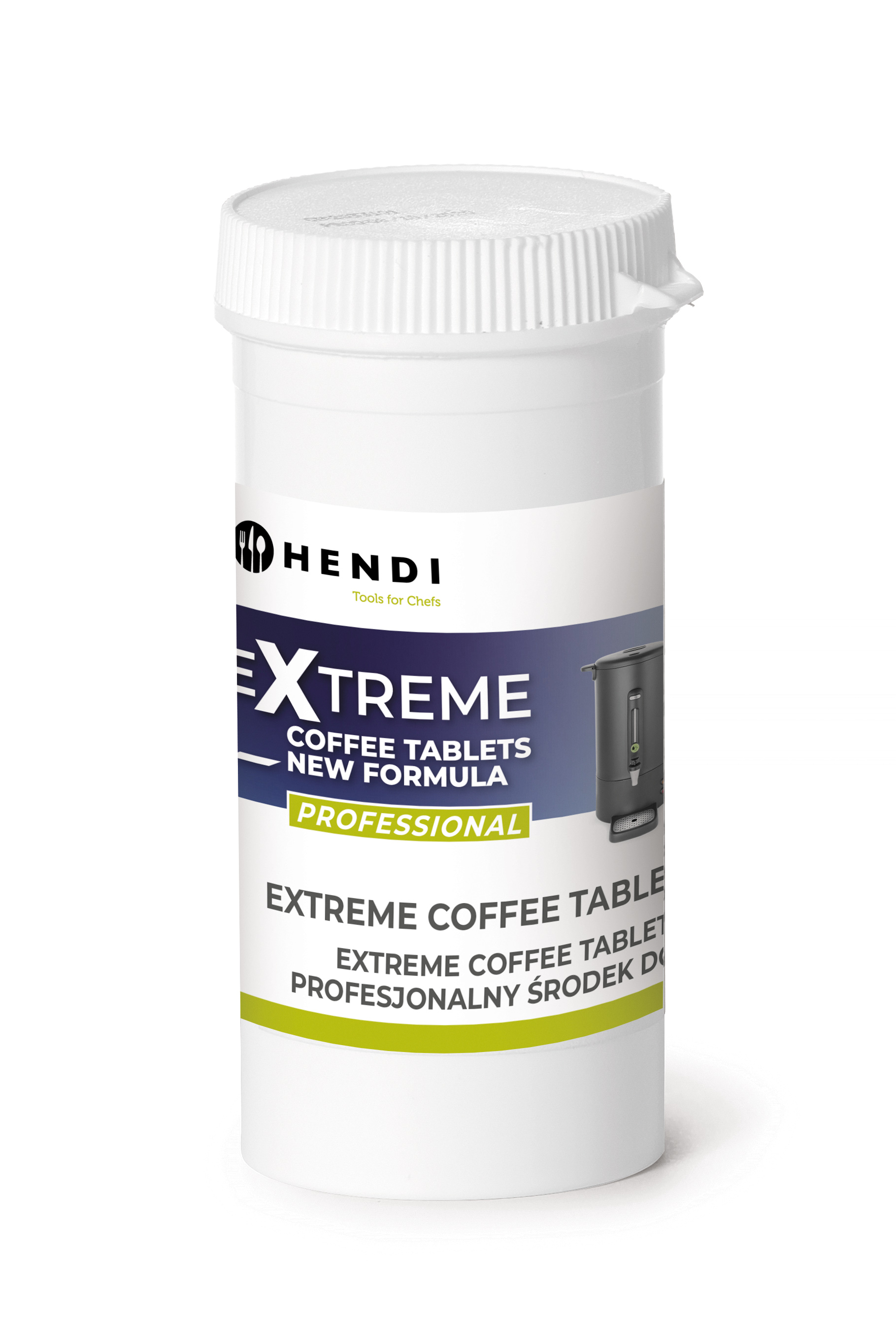 Професійний мийний препарат для кавомашин Hendi Extreme Coffee Tablets 976630, 25 шт.