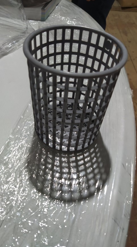 Кошик для столових приборів круглий Gastro Plast PP CKA--0035 сірий