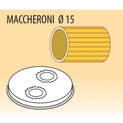 Насадка на макаронний прес Fimar Maccheroni d50 Ø 15