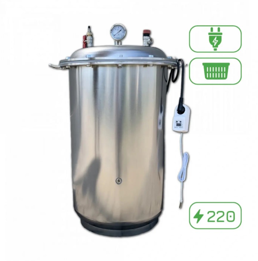 Автоклав UTEHO А60 electro 90 л с корзинами