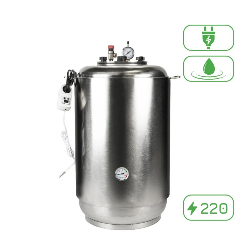 Автоклав UTEHO А100 electro 120 л (водяне охолодження)