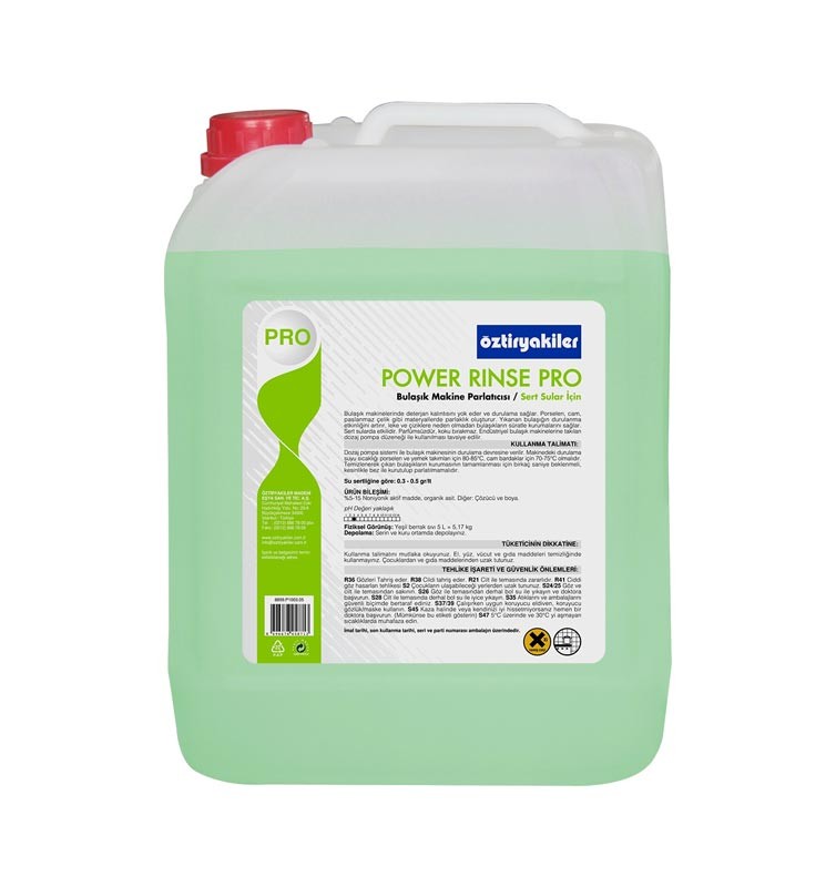 Ополіскуючий засіб для посудомийних машин Ozti POWER RINSE PRO, 5 л