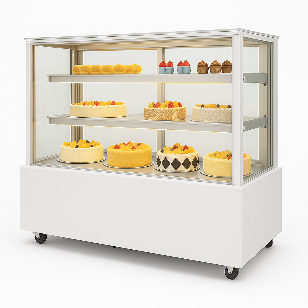 Холодильна вітрина HURAKAN HKN-LPD210S WHITE 