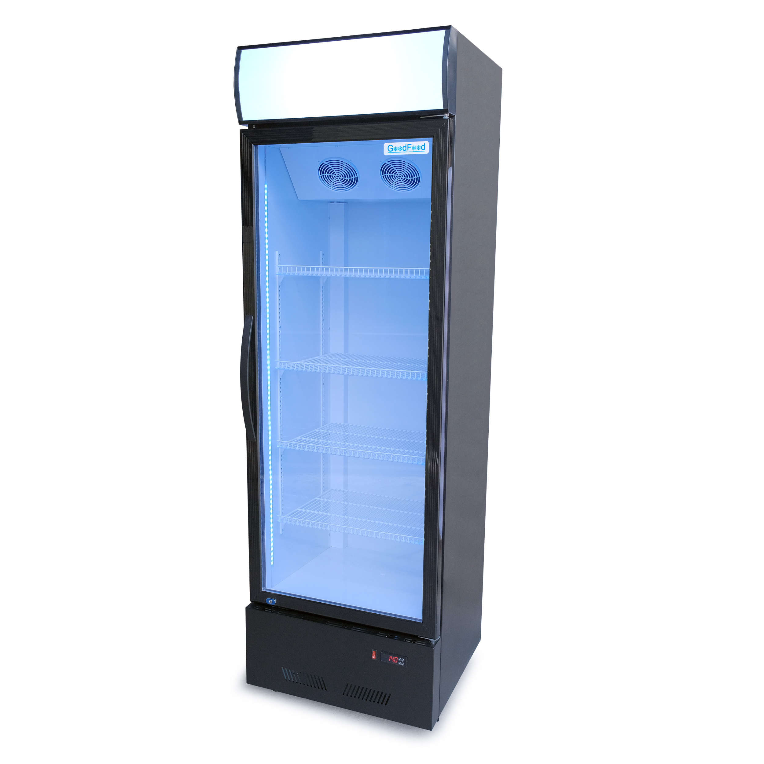 Холодильный шкаф для напитков GoodFood BC360BW2LEDCOL