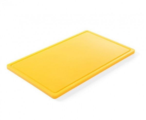 Обробна дошка HACCP GN 1/1 жовтого кольору 530x325 мм