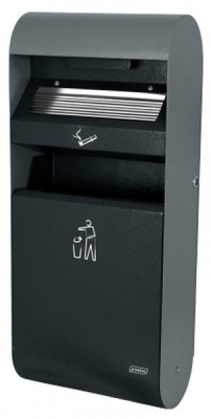 Настенная пепельница Hendi 440049 с корзиной