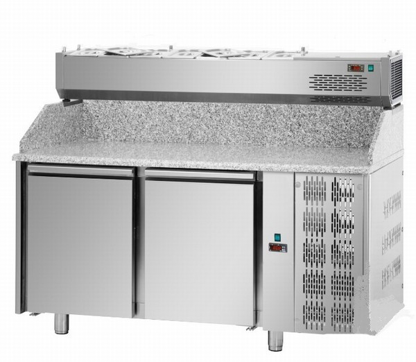 Пиццерийный стол DGD PZ02MID80 + VR4160SV