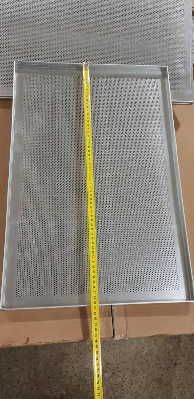 Алюминиевый перфорированный противень Magorex 600×400×20 мм