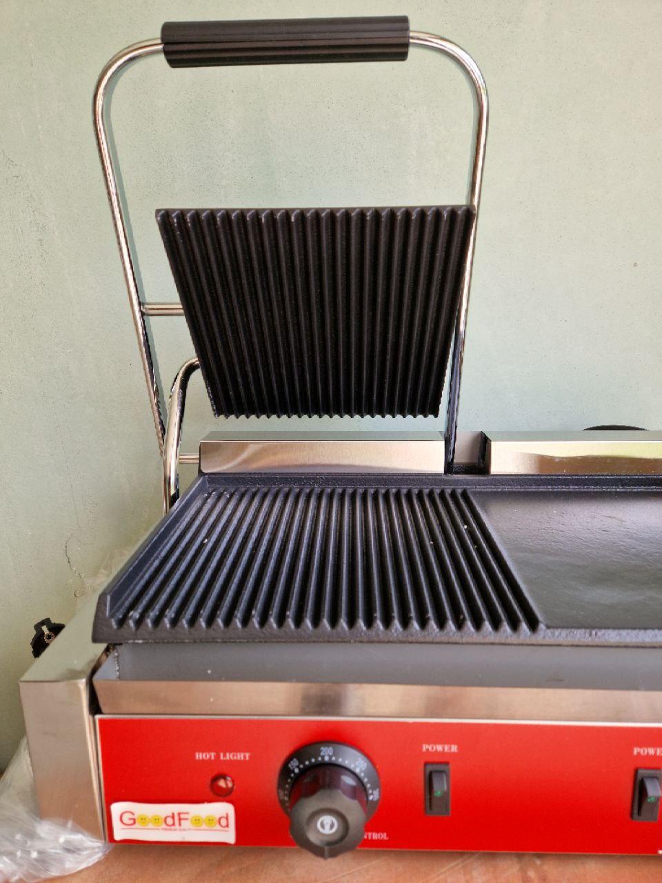 Контактний гриль GoodFood ECG201RF Panini RED