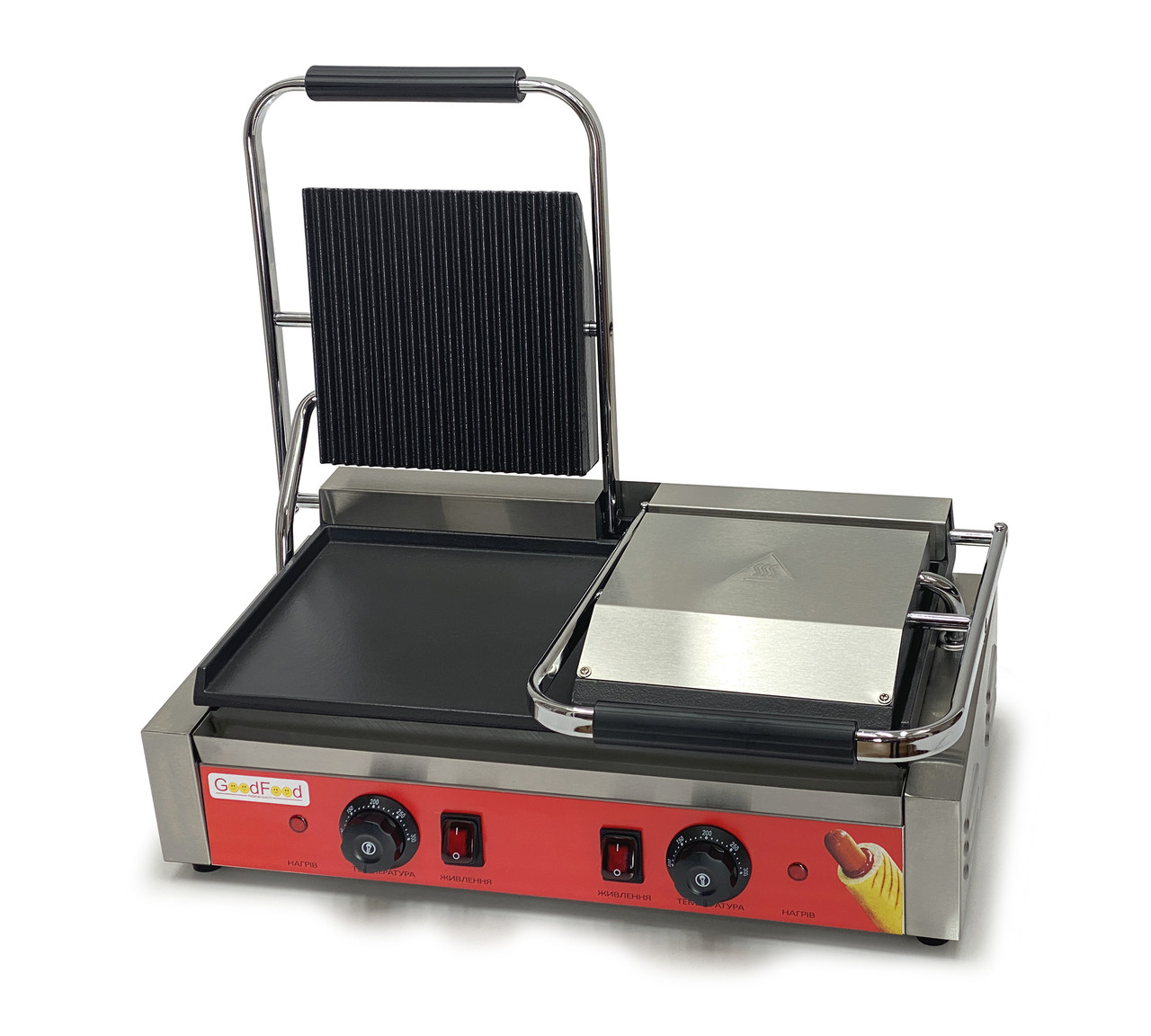 Контактний гриль GoodFood ECG20EA Panini RED