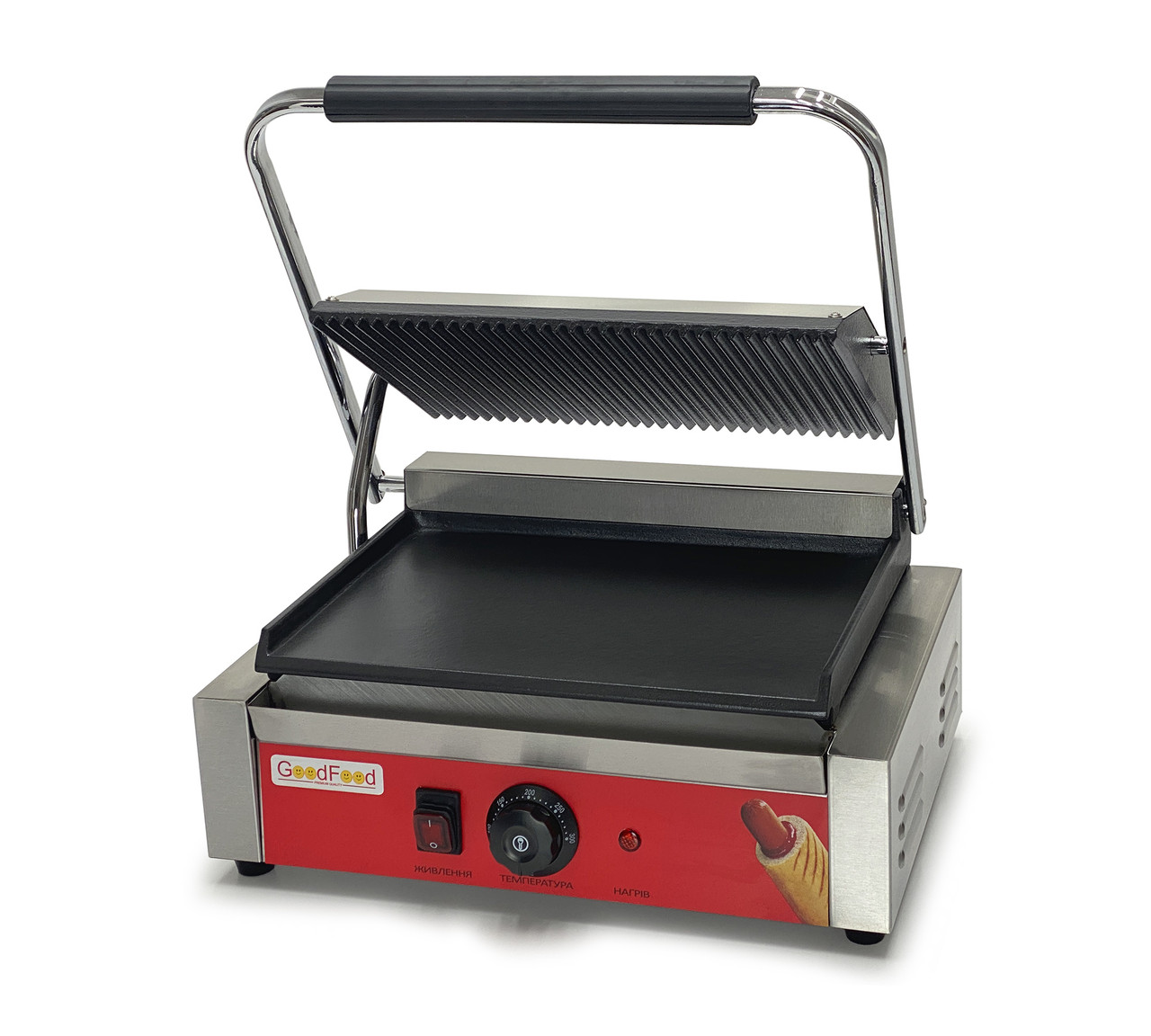 Контактний гриль GoodFood ECG11EA Panini RED