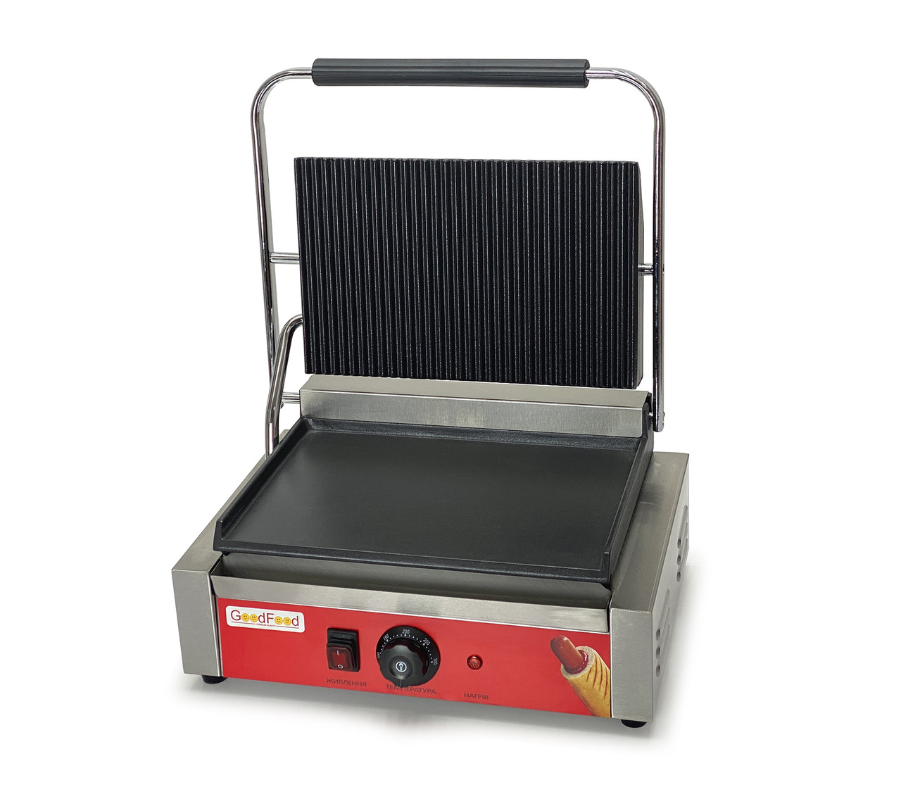 Контактный гриль GoodFood ECG11EA Panini RED