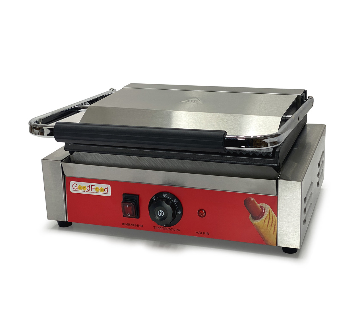 Контактний гриль GoodFood ECG11EA Panini RED