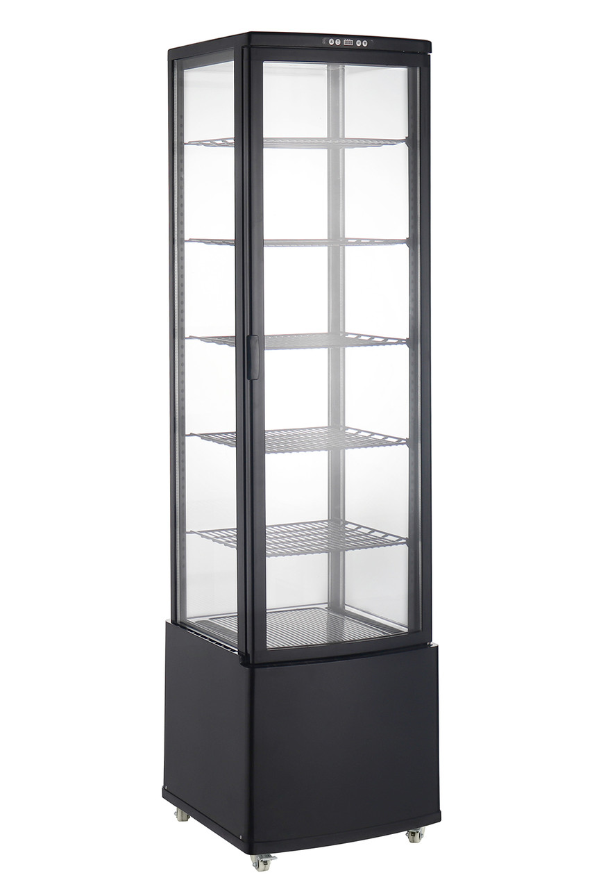 Холодильна вітрина GoodFood RT280L3 Black