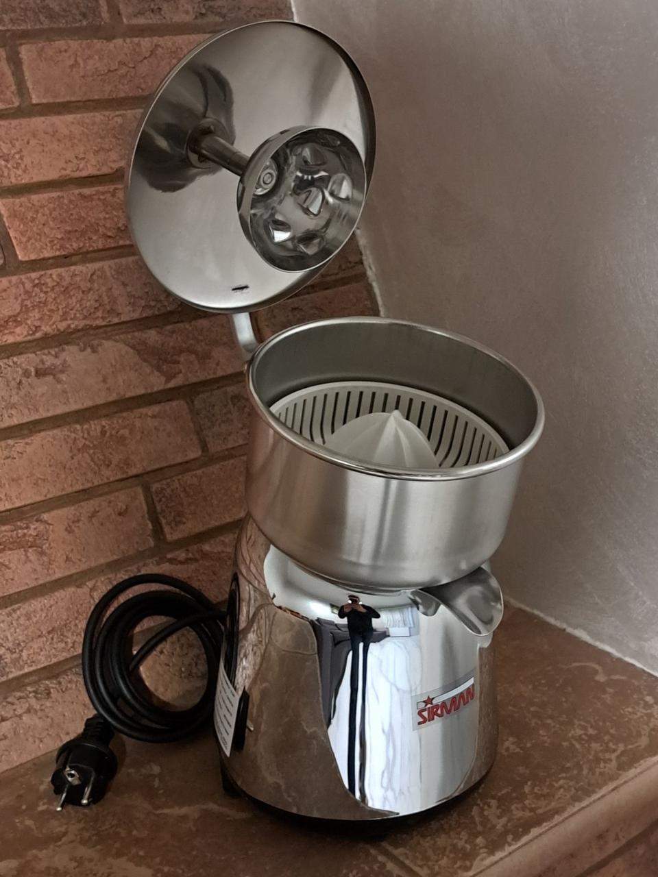 Соковижималка Sirman Apollo Cromato з пресом без мікро (65206022