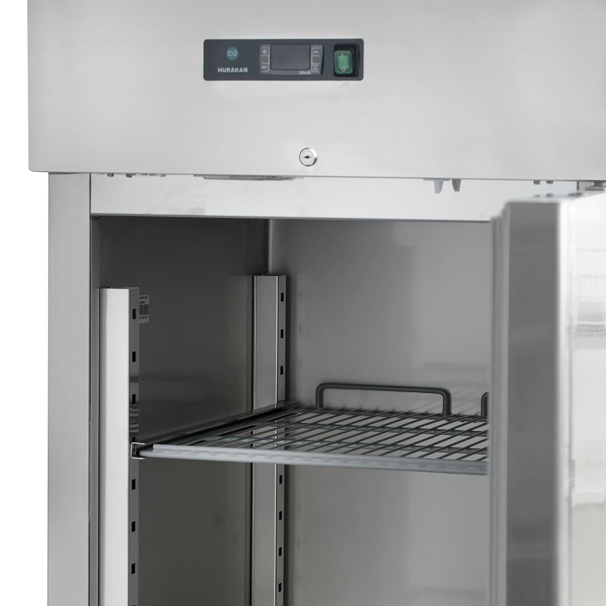 Морозильна шафа Hurakan HKN-GX650BT INOX