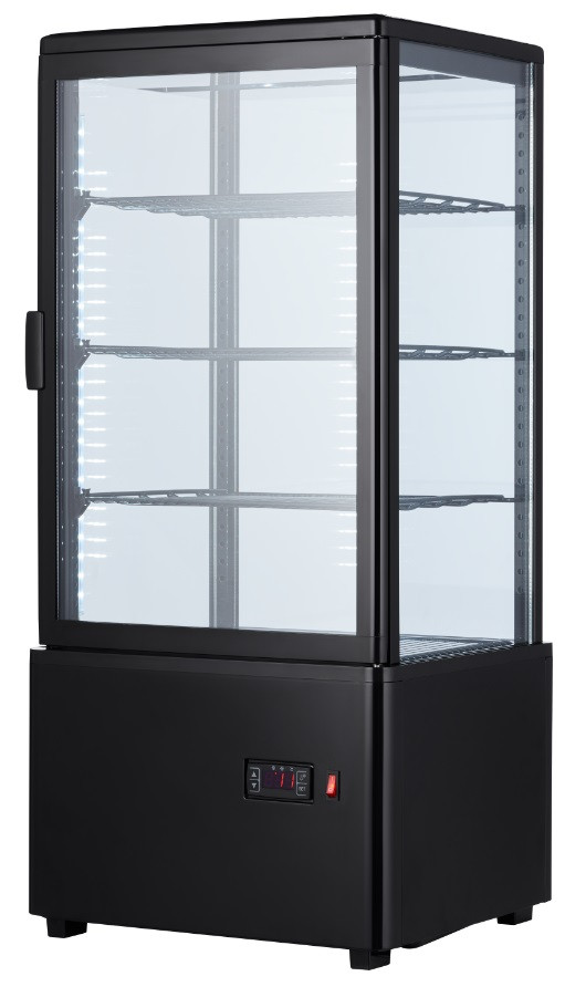 Холодильна шафа-вітрина REEDNEE RT78B black