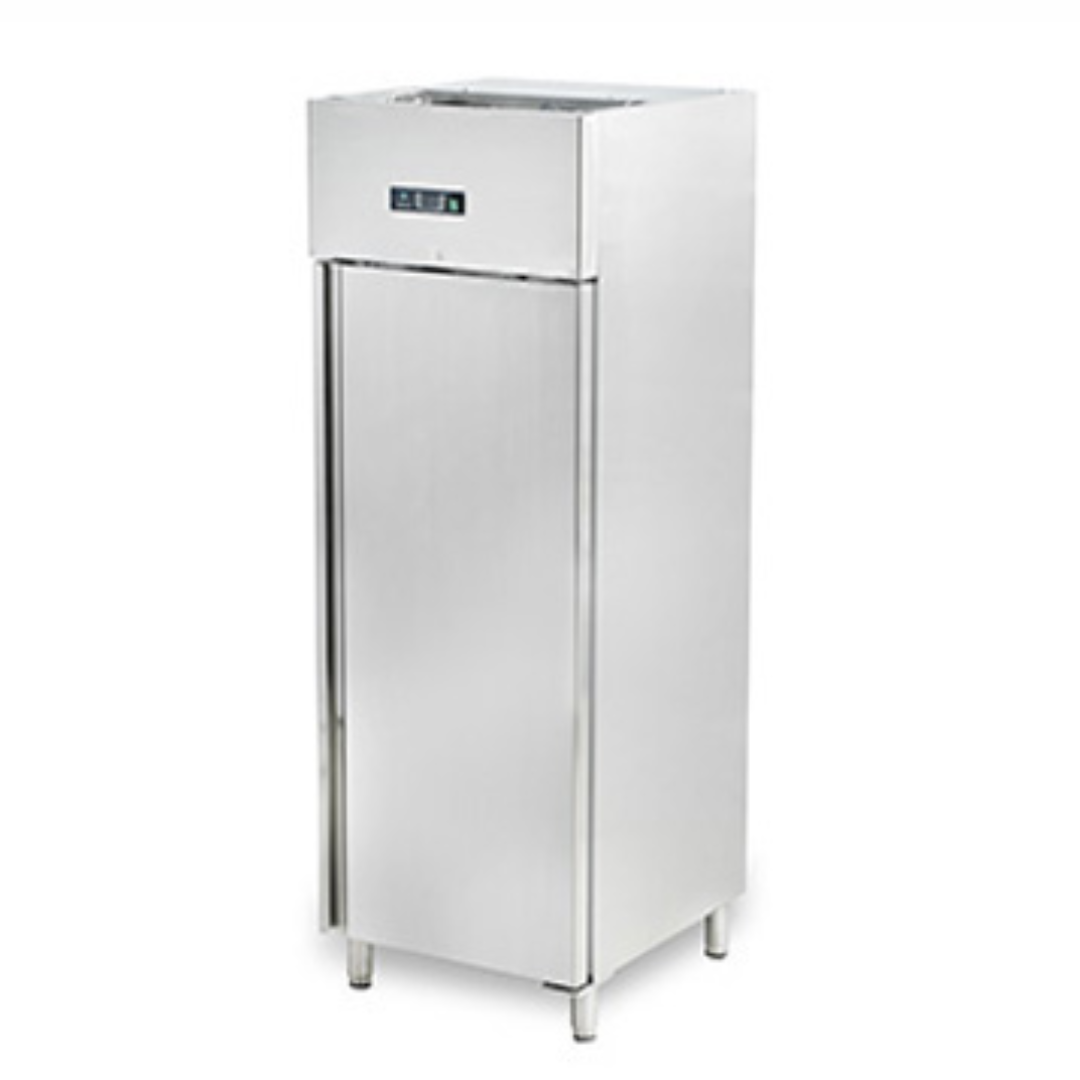 Холодильна шафа HURAKAN HKN-GX650TN INOX