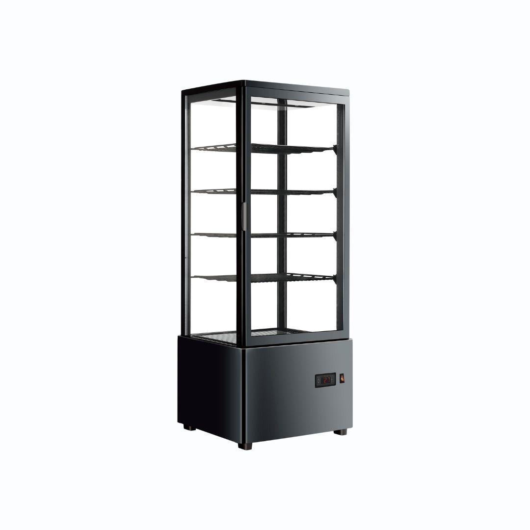 Холодильная витрина HURAKAN HKN-UPD98B black