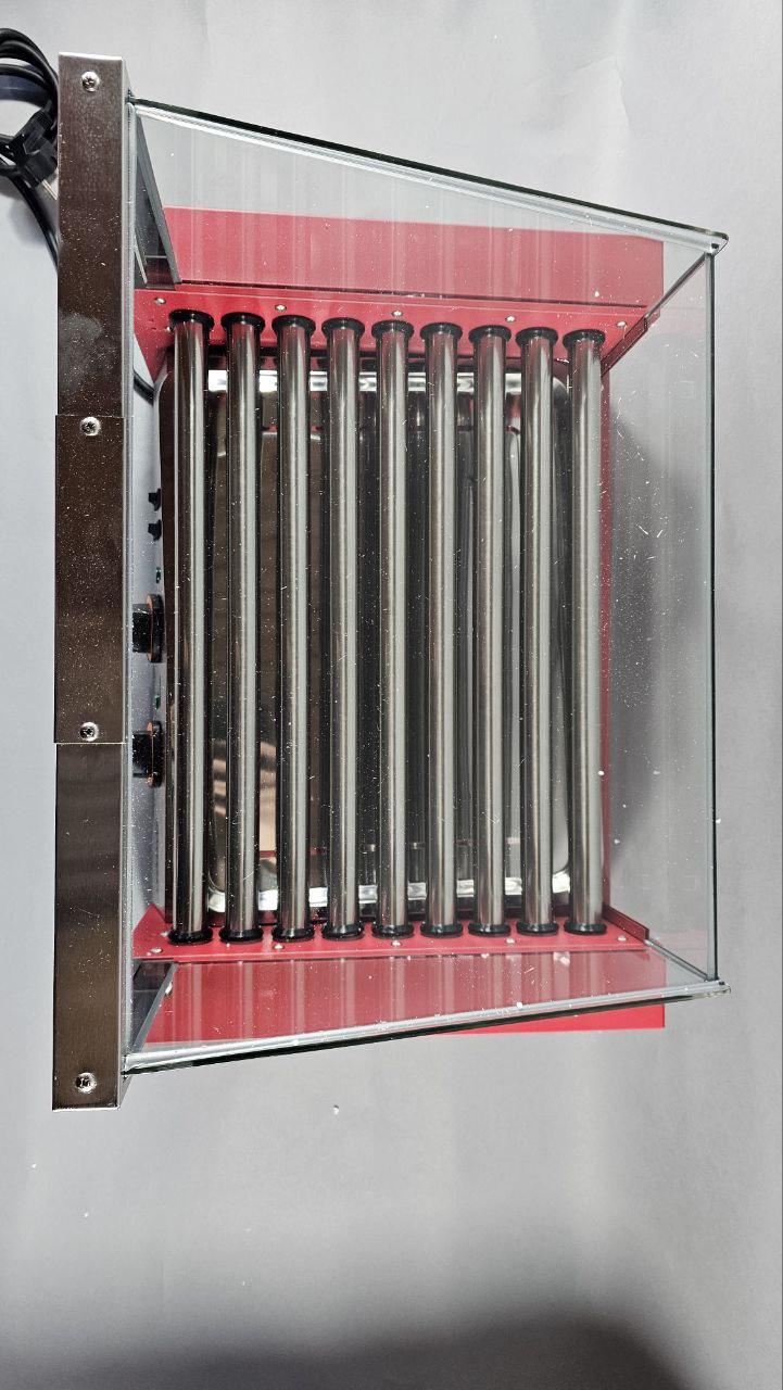 Роликовый гриль с защитным стеклом AIRHOT RG-9S