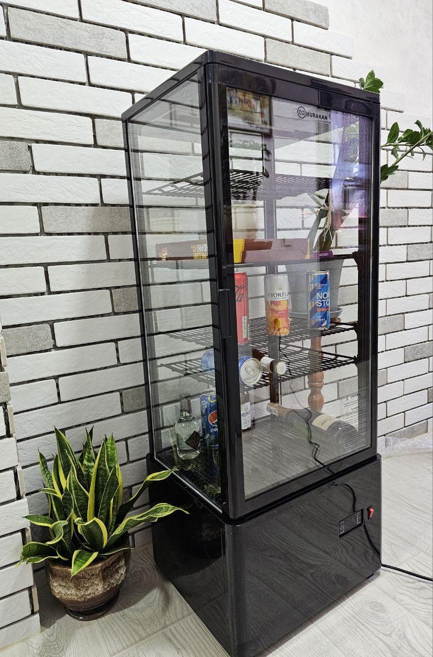 Холодильная витрина HURAKAN HKN-UPD98B black