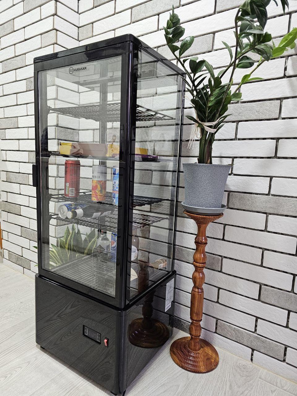 Холодильная витрина HURAKAN HKN-UPD98B black