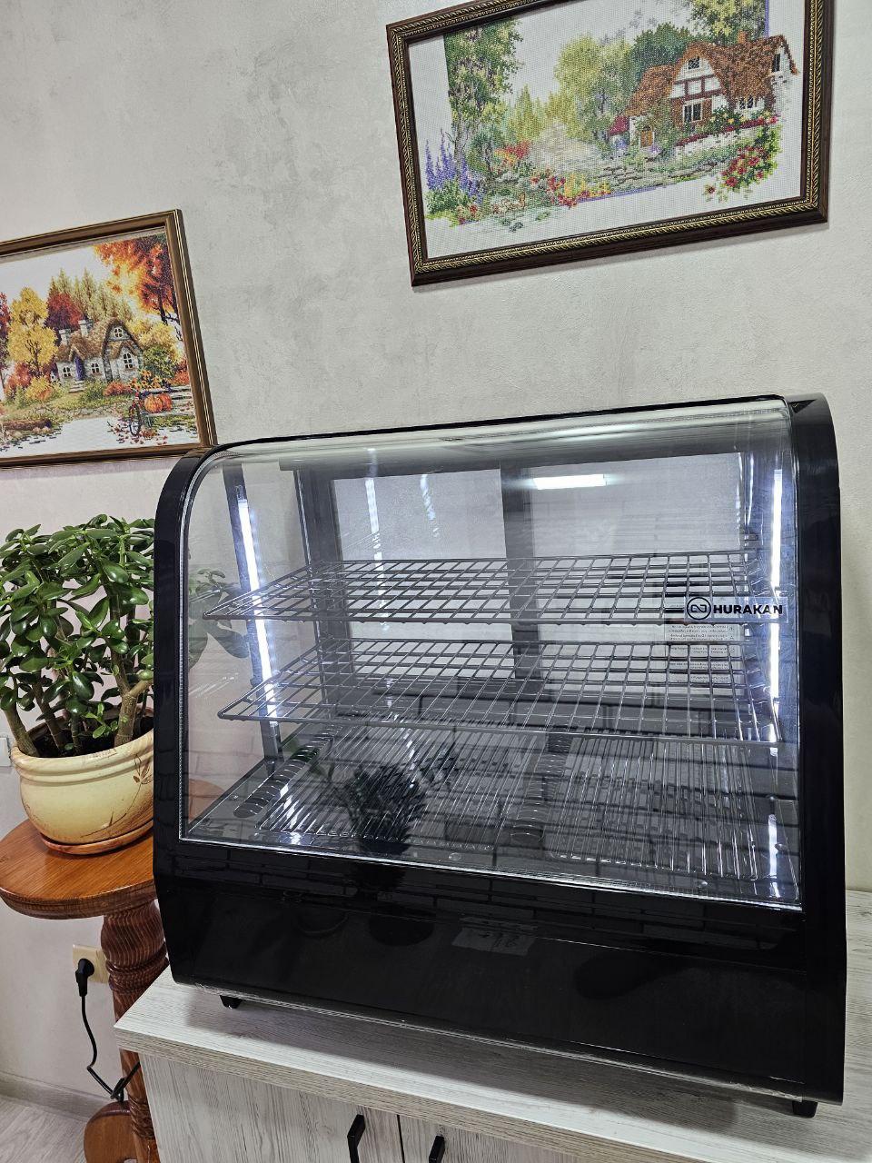 Настільна холодильна вітрина Hurakan HKN-LPD100B