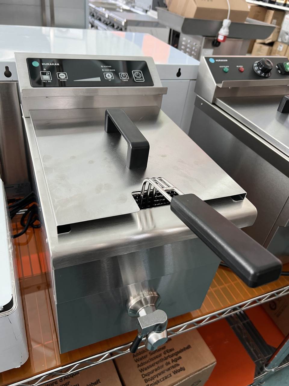 Индукционная фритюрница Hurakan HKN-FDI8T