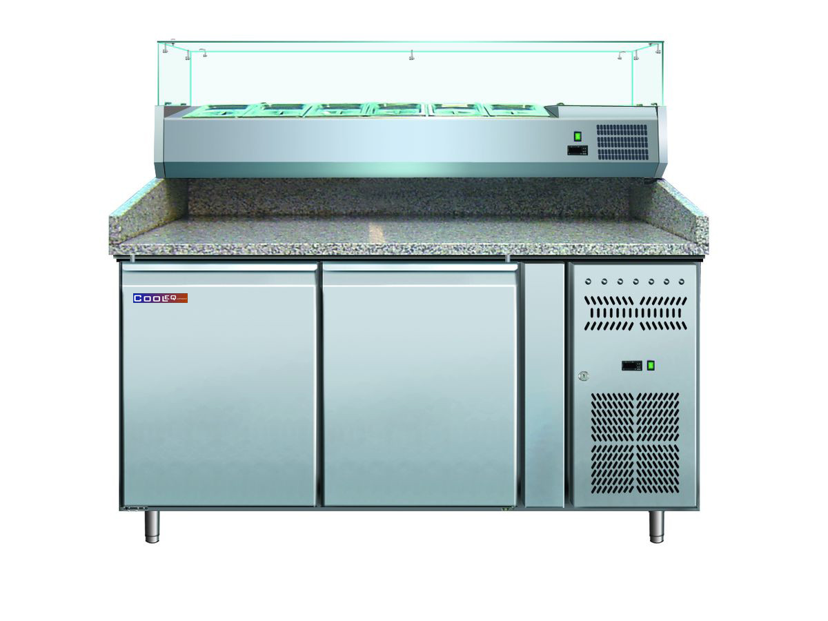 Холодильный стол для пиццы COOLEQ PZ2600TN-VRX380