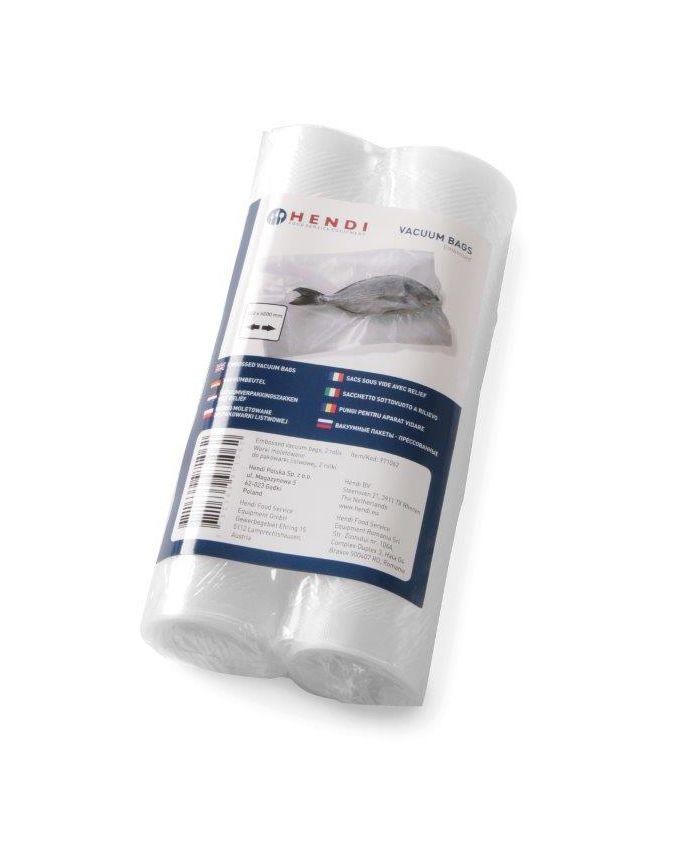 Гофрированные вакуумные пакеты Hendi 200x6000 мм (2 рулона)