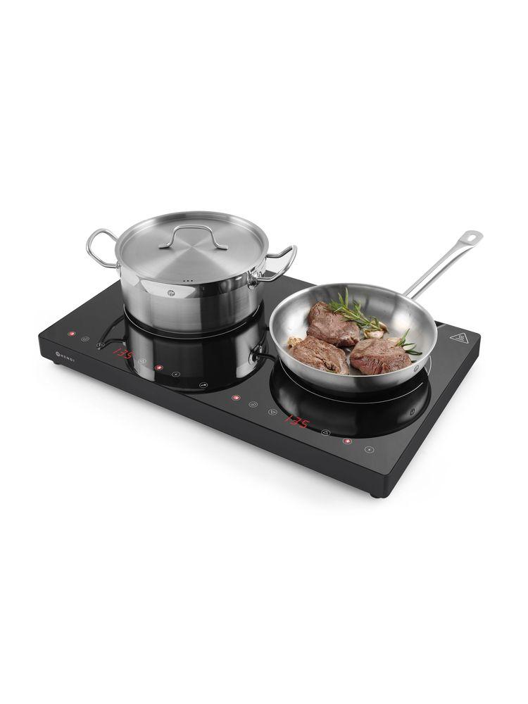 Двойная индукционная плита Hendi Kitchen Line 3500