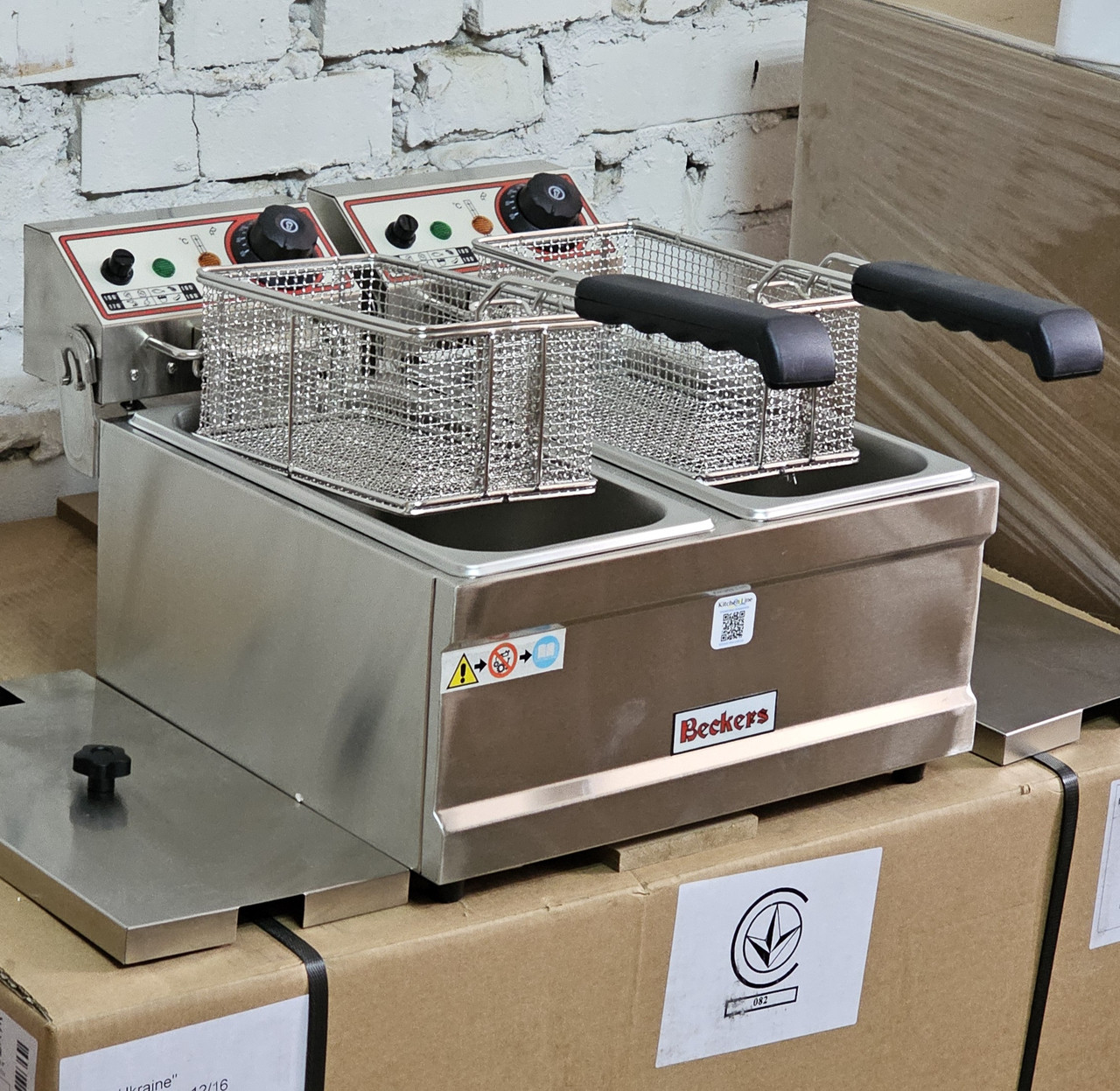 Фритюрница BECKERS FB 4+4 LTA
