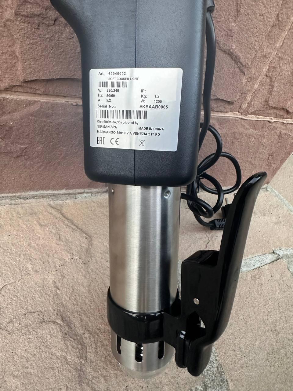 Термопроцесор Sous Vide Softcooker Light Sirman