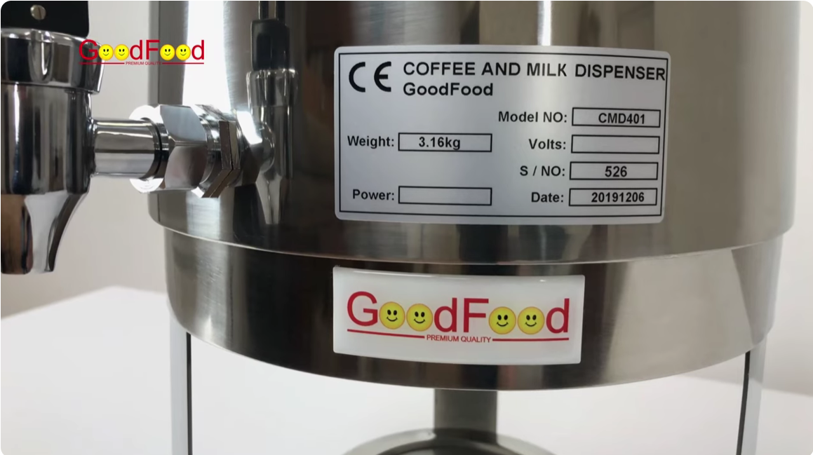 Диспенсер для кави та молока GoodFood CMD401