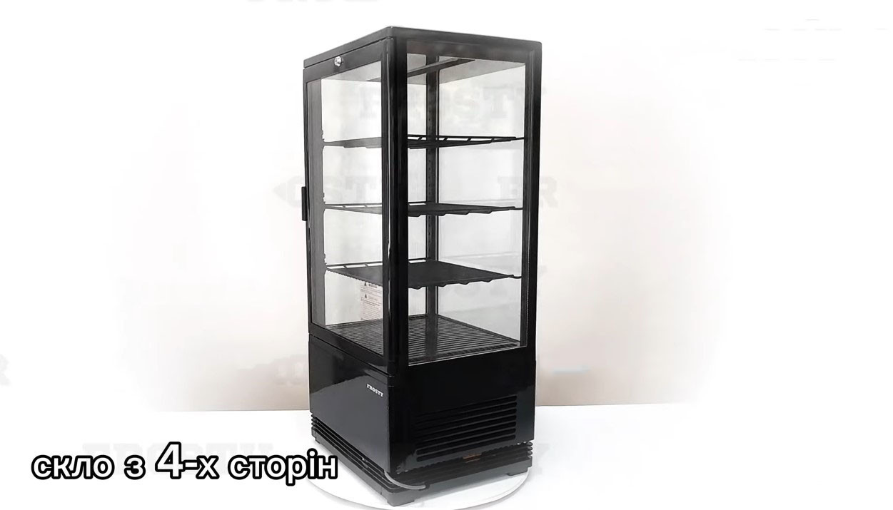 Холодильна вітрина Frosty RT78L-1D Black