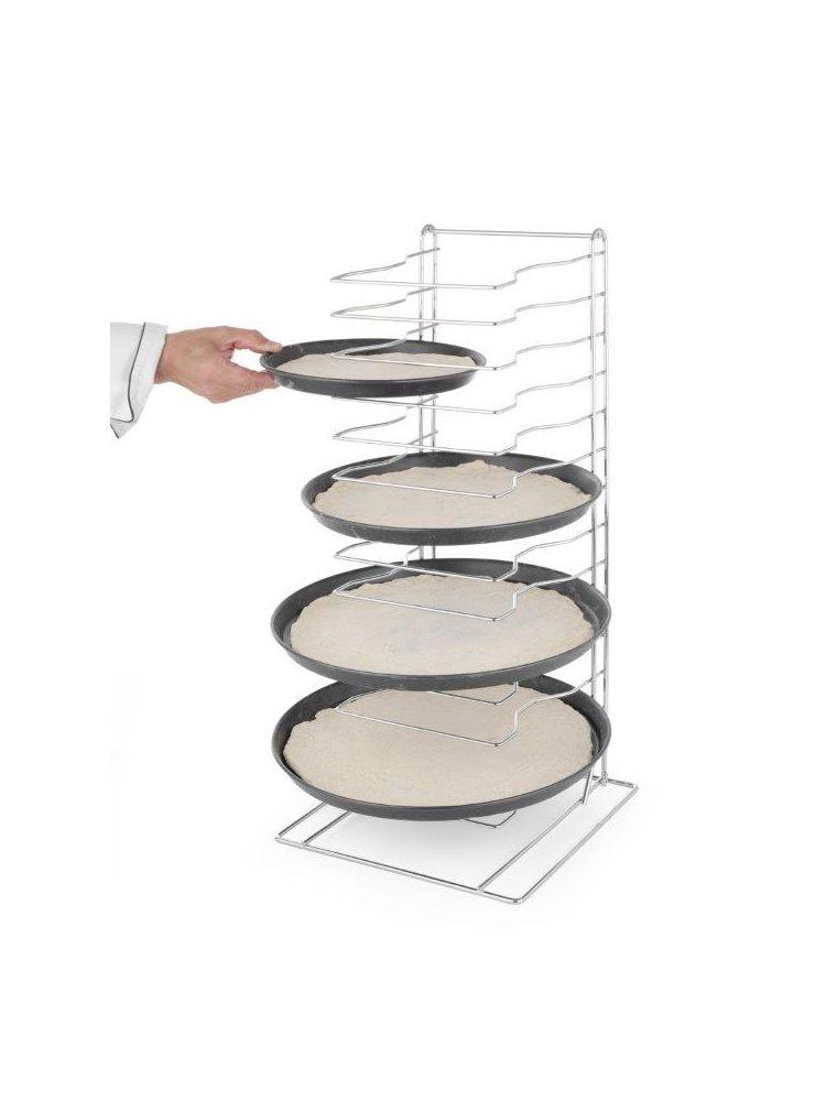 Подставка для сеток и форм для пиццы 300x305x(H)680 mm