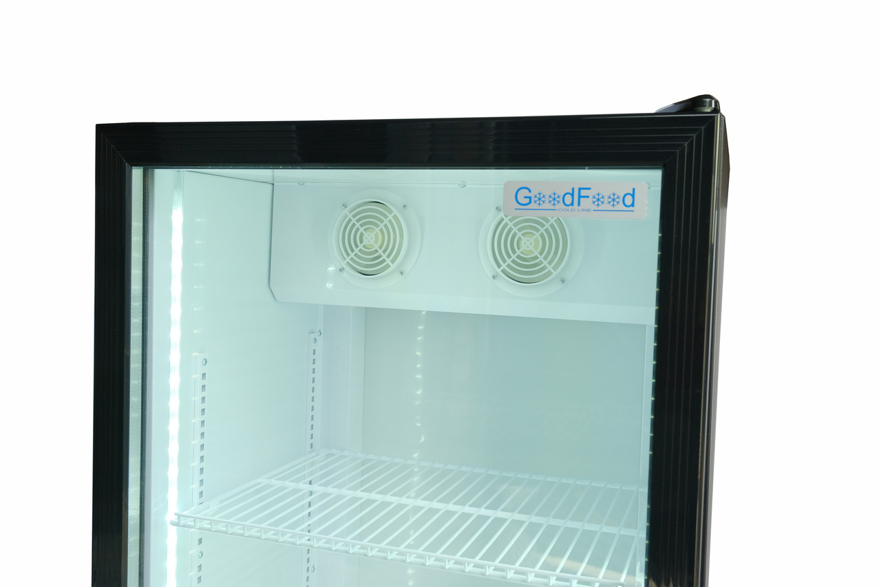 Холодильна шафа для напоїв GoodFood BC360NBW2LED