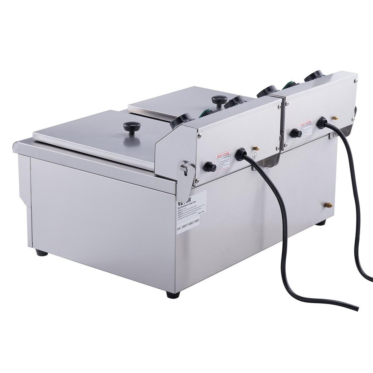 Фритюрниця електрична RAUDER JEF-8+8