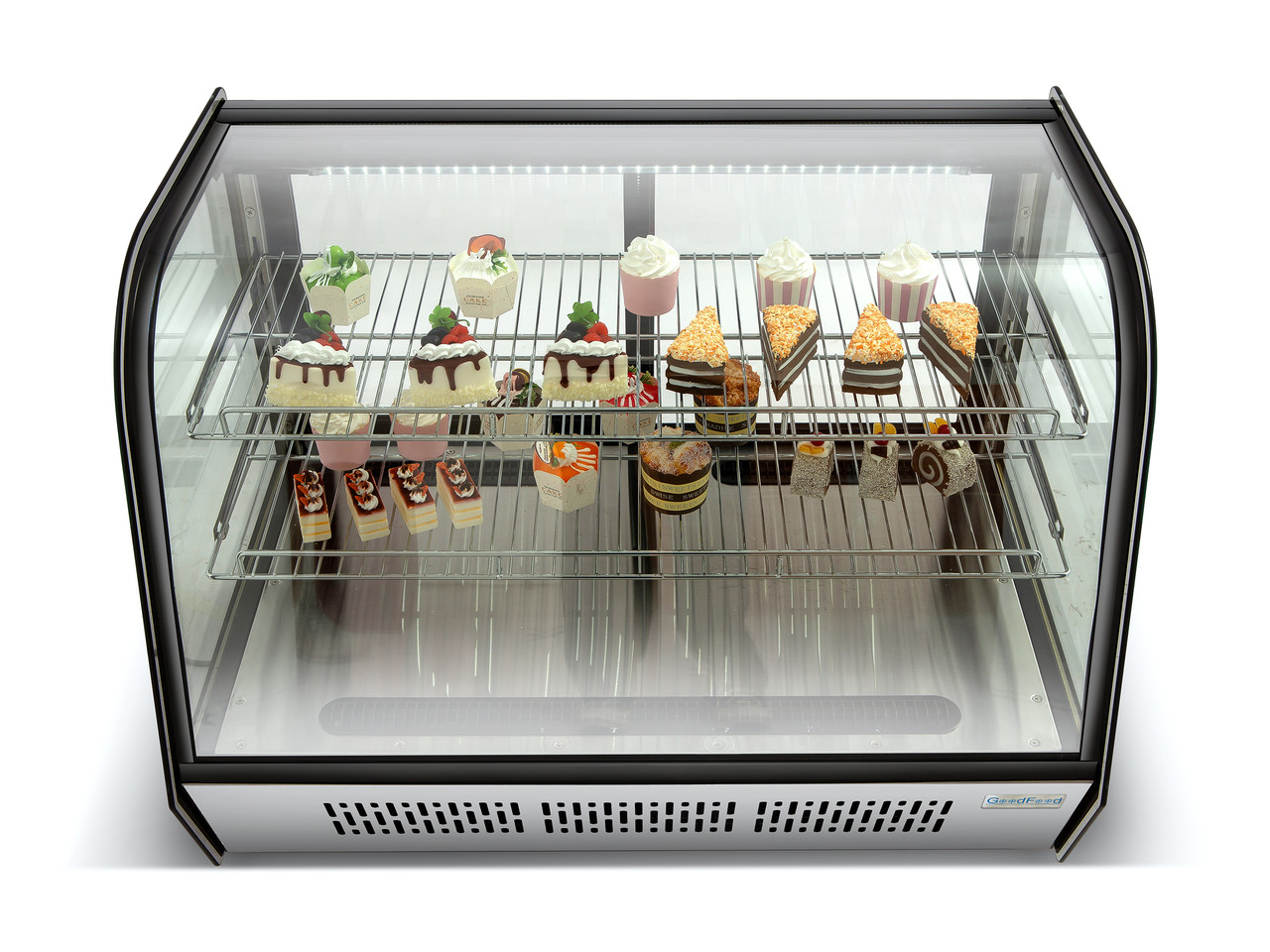 Вітрина холодильна GoodFood RTW160L нержавіюча сталь