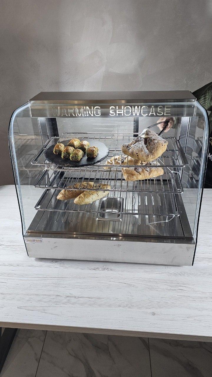 Теплова вітрина GoodFood WS200 STEEL