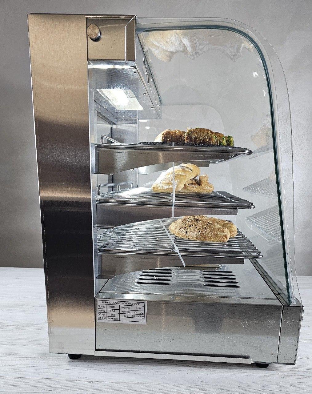Теплова вітрина GoodFood WS200 STEEL