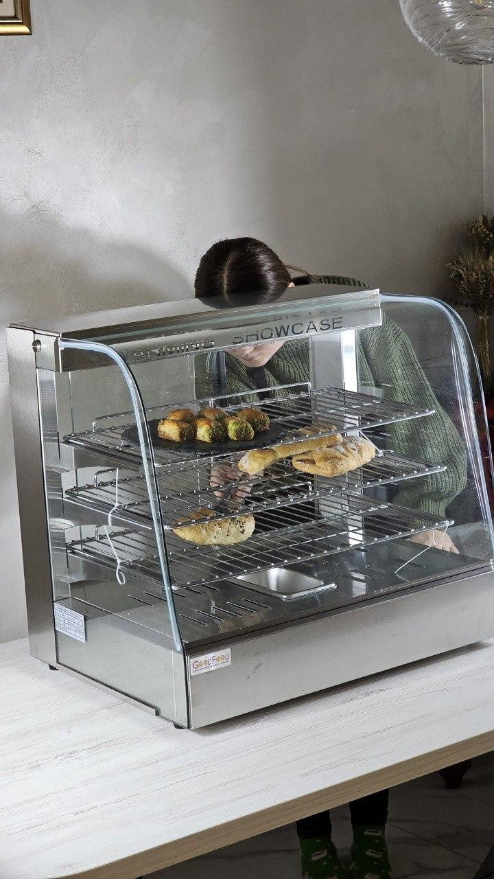 Теплова вітрина GoodFood WS200 STEEL